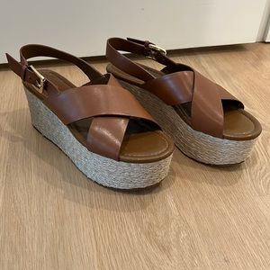 Michael Michael Kors Platform Espadrille Sandal size 7.5